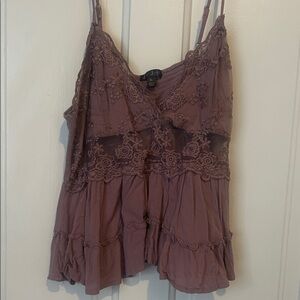 J for Justify Mauve Textured Blouse